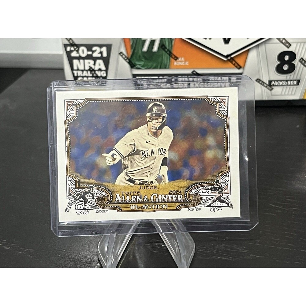 2024 Topps Allen & Ginter Aaron Judge In Action IA-22 New York Yankees